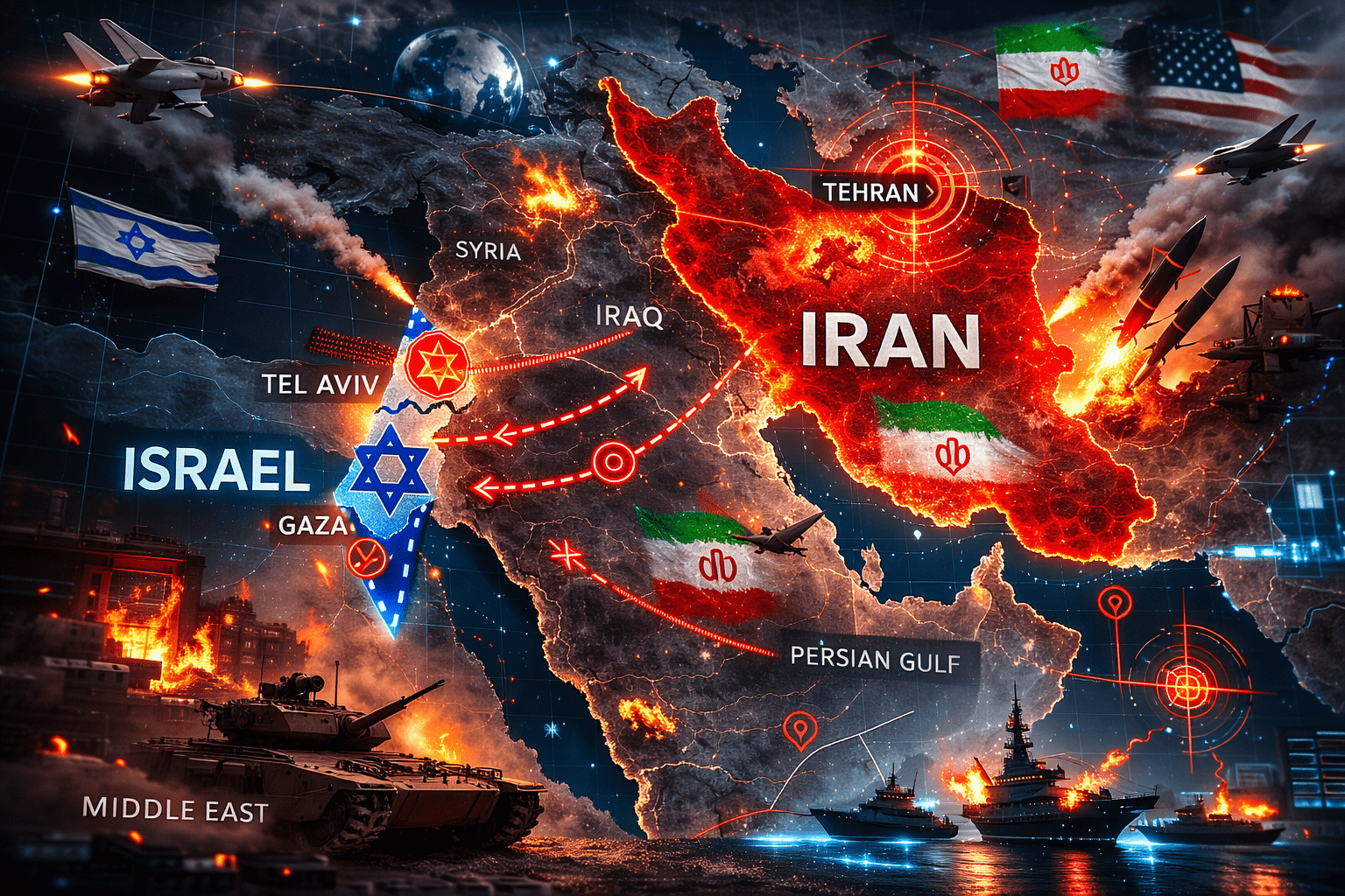 Iran–Israel War 2026. www.dailyupdates.com